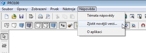Jak aktualizovat PRO100